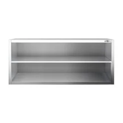 Edelstahl Wandhängeschrank PREMIUM - 1600x400mm - Ohne Schiebetür - 650mm Hoch 11 Edelstahl Wandhängeschrank PREMIUM - 1600x400mm - Ohne Schiebetür - 650mm Hoch -Küchenzubehör Laden WOK164 3 1206