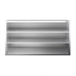 Edelstahl Wandhängeschrank PREMIUM - 2000x400mm - Ohne Schiebetür - 1000mm Hoch -Küchenzubehör Laden WOK2010 3 8dff