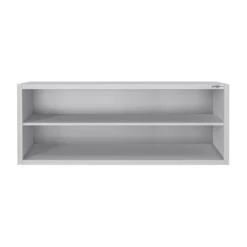 Edelstahl Wandhängeschrank ECO - 2000x400mm - Ohne Schiebetür - 650mm Hoch -Küchenzubehör Laden WOK204 ECO 3 8820