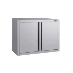Edelstahl Wandhängeschrank ECO - 800x400mm - Mit Flügeltür - 650mm Hoch -Küchenzubehör Laden WSK84 ECO 1 a52c