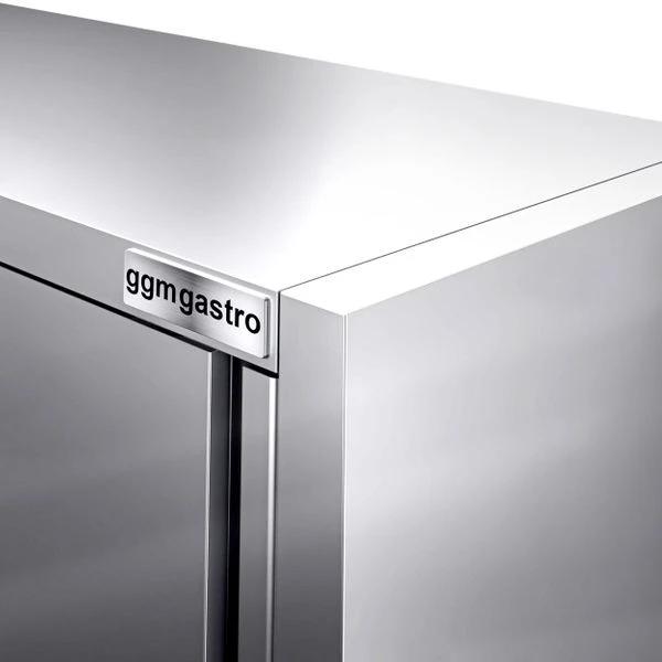 Edelstahl Wandhängeschrank PREMIUM - 1400x400mm - Mit Schiebetür - 800mm Hoch 7 Edelstahl Wandhängeschrank PREMIUM - 1400x400mm - Mit Schiebetür - 800mm Hoch – Bild 5