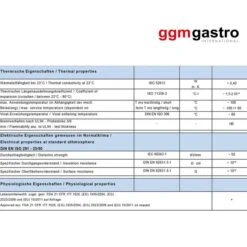 Schneidebrett - 25 X 40 Cm - Dicke 2 Cm - Blau -Küchenzubehör Laden poly sel datenblatt J002 43ec