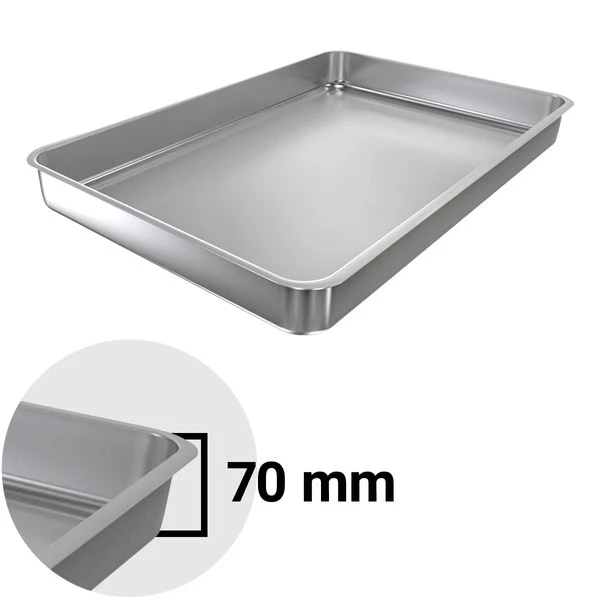 Ausstell-/Auslageblech Mit Rand - 37,5 X 25 X 7 Cm 4 Ausstell-/Auslageblech Mit Rand - 37,5 X 25 X 7 Cm – Bild 2